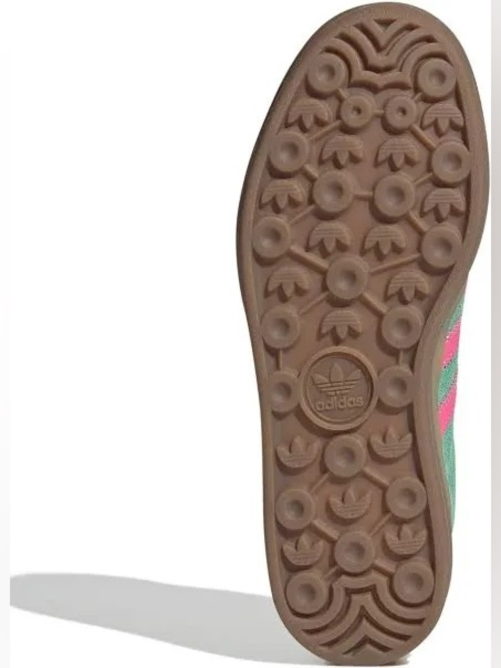 NWT adidas Women’s Gazelle Bold 'Court Green Lucid Pink' | Women's Size 10 - Picture 5 of 13